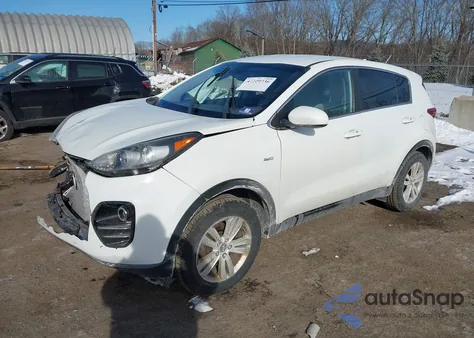 2017 Kia Sportage Lx from USA, damaged, VIN KNDPMCAC4H7246596